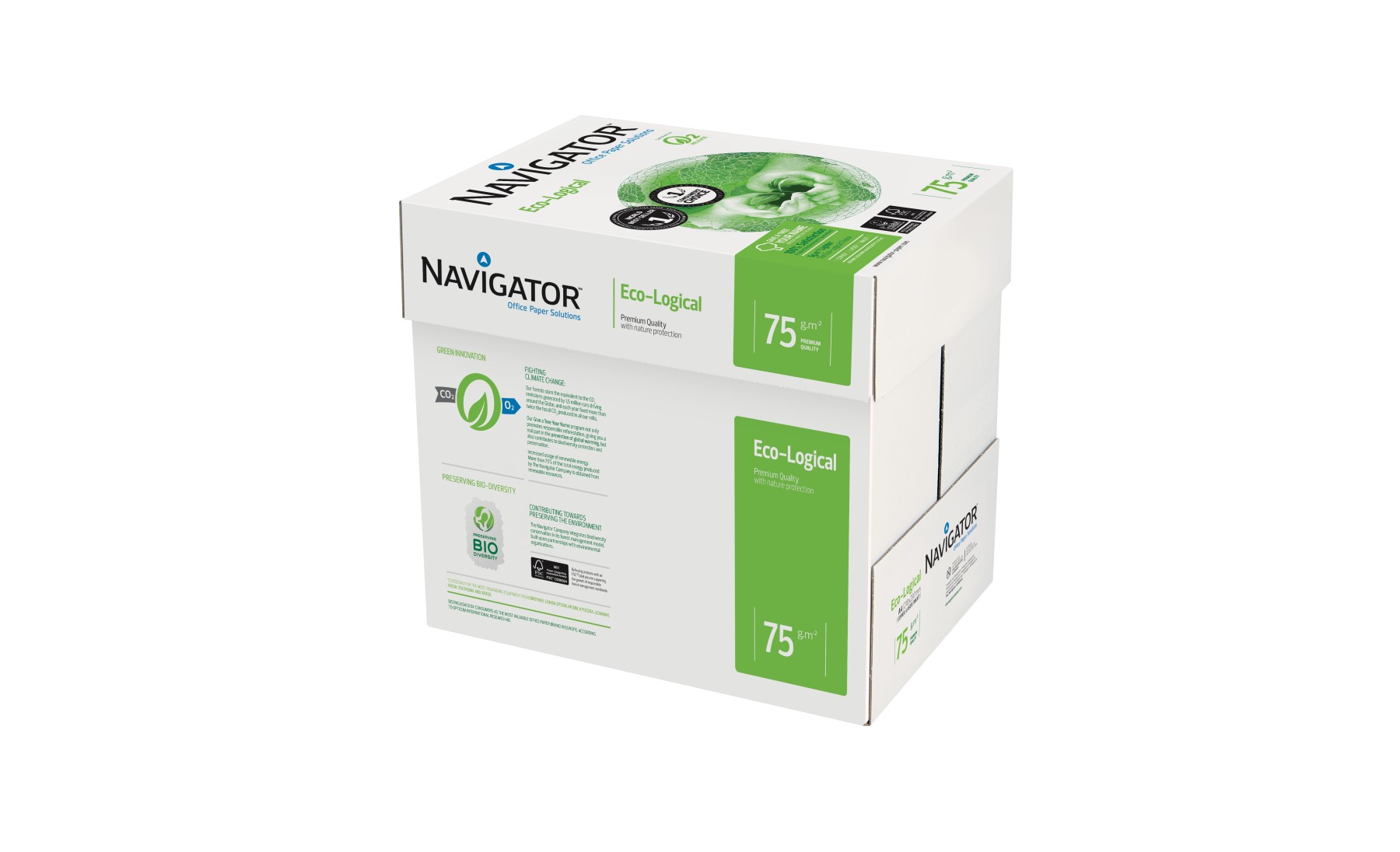 Navigator Eco-Logical Paper 75gm A4 (Pack of 2500)